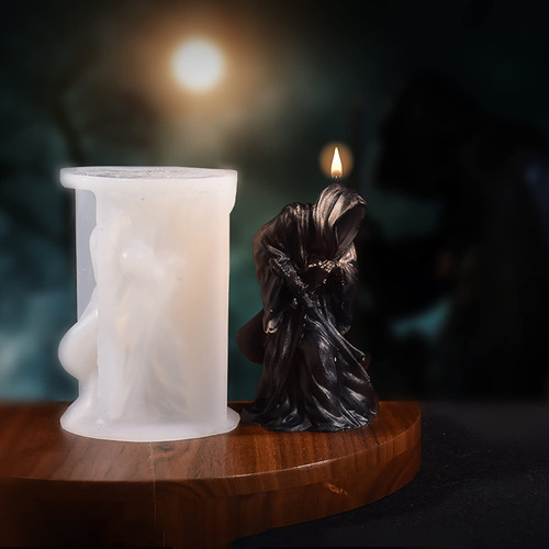 Molde De Vela Esedage Cabeza De Calavera 4 Pulgadas S