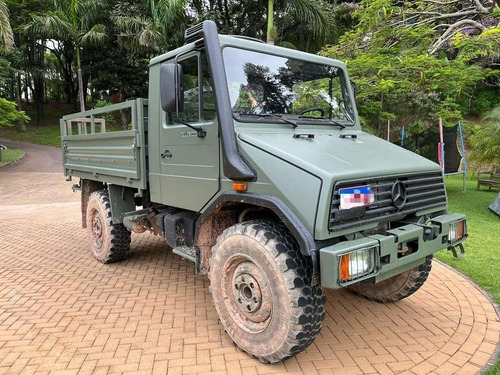 Imagem 2 de 9 de Mercedes-benz Unimog U100l 4x4 Militar Relíquia