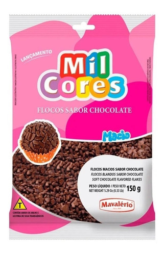 Flocos De Chocolate Macio Mavalerio