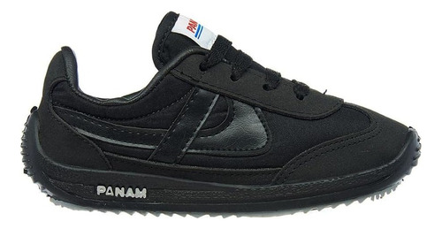 Tenis Panam Diamante Negro Comodo Original