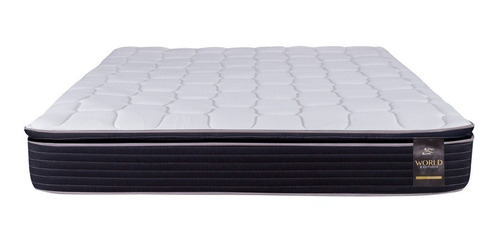 Sommier Americana King Koil Comfort Sensations Finesse 2 plazas de 190cmx140cm blanco y negro