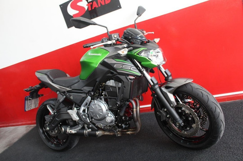 Imagem 2 de 11 de Kawasaki Z 650 Z650 Z-650 Abs 2020 Verde