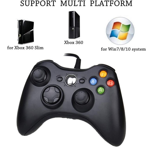 Imagen 3 de 9 de Joystick Control Para Xbox 360 Y Pc Con Cable 2.5 M Rgames