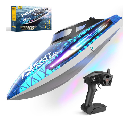 Barco De Control Remoto Rc Rc Con Modos De Luz De 7 Lock De