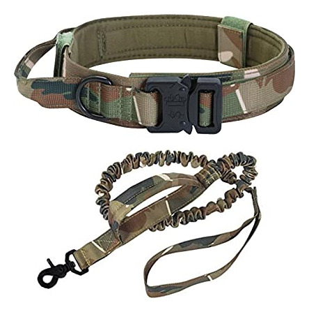 Kinghtao Tactical Dog Collar And Leash - Thick 71jdl
