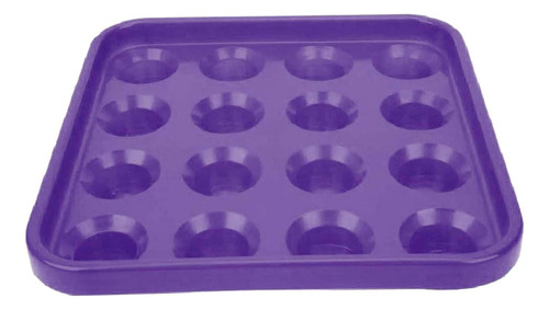 Bandeja Para Bolas De Billar Accesorios Para Mesa Púrpura