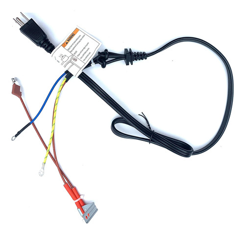 Combo De Fusible De Cable De Alimentación De 3 Clavijas Func