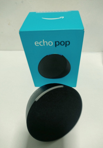 Amazon Echo Pop Parlante Inteligente Y Compacto Negra 