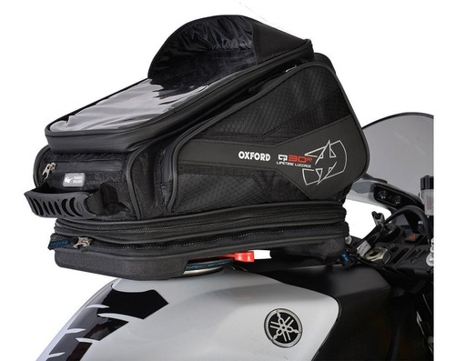 Oxford Ol270 negro 30 l Tank Bolsa (q30r Quick Release Mo.