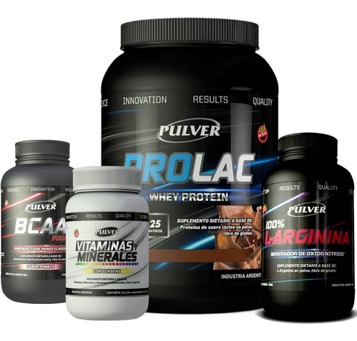 Whey Prolac 1 Kg Pulver Amino Bcaa Arginina Vitamínico