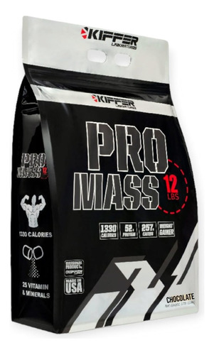 Ganador De Peso Pro Mass 12lbs Chocolate - Kiffer