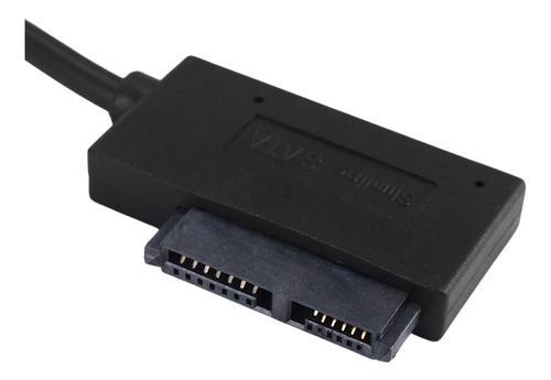Adaptador Usb Pc 6p+7p Cd Dvd Rom Para Conversor Usb 2.0 Sl-