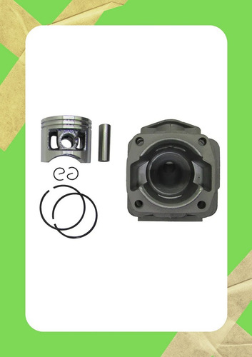 Kit Piston Aros Perno Motosierra Y Desmalezador 52 Cc 44mm