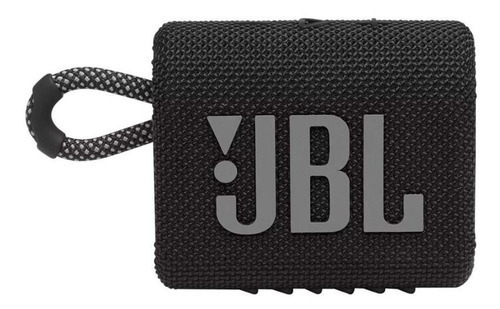 Caixa De Som Bluetooth Jbl Go3 4,2w À Prova Dágua - Preto