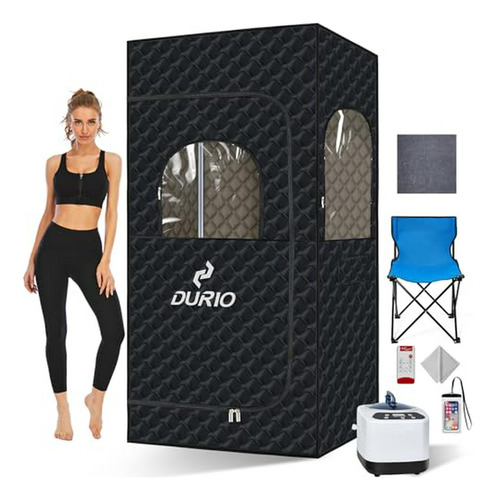 Sauna Portátil De Vapor Con Generador De 3l 1000w