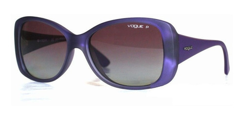 Lentes Sol Vogue Vo2843-s Oversized Violet Brown Polarizados