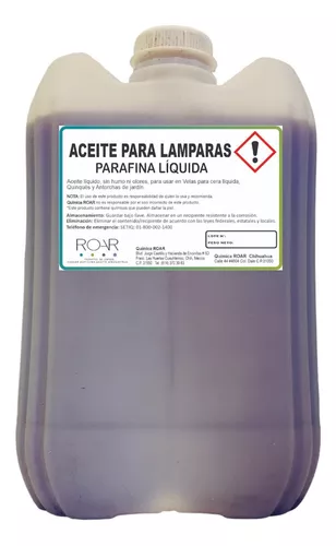 Parafina Líquida Para Lámpara O Quinqué De Petróleo 20l