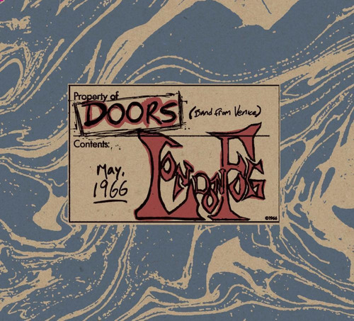 Cd The Doors Live At London Fog 1966/2016 Br Lacrado Mini-Lp