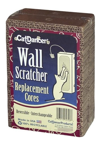 Gato Bailarin Productos Pared Scratcher Nucleos De Repuest