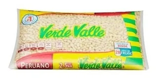 Frijol Verde Valle Peruano De 2.5 Kg