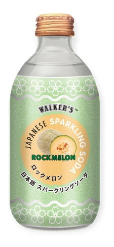 Refresco Sparkling Soda Sabor Melón, Walker's, 290 Ml