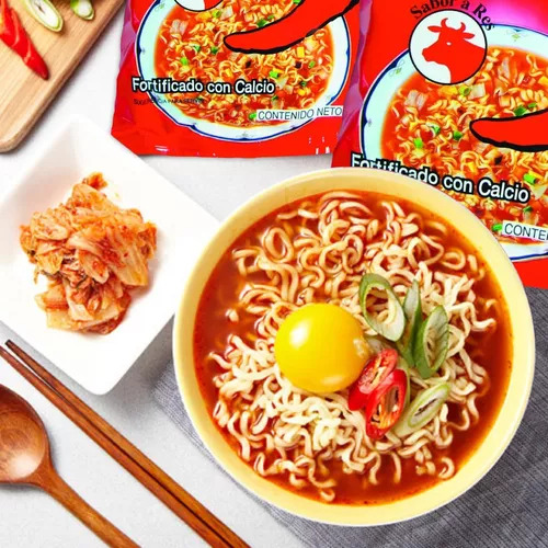 Ramen Sabor Pollo Caja 24 Piezas 120 Gramos Ottogi