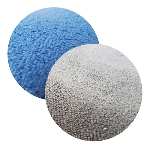 Imagen 7 de 10 de Kit 4 Paños Microfibra Doble Cara 60x40 Lustre Secado Sm