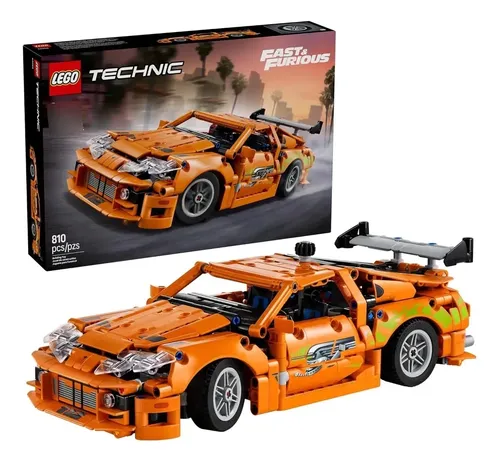 Lego Technic Fast And Furious Toyota Supra Mk4 Building Kit- 810