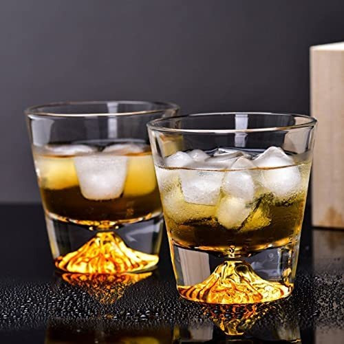 Vasos De Old Fashioneds, Caja De Regalo De Cristal De Whisky