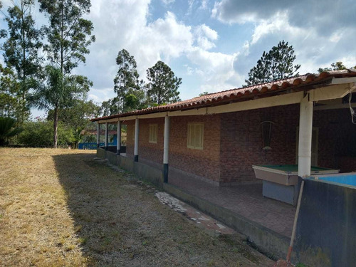 Chácara 6 Cômodos, Piscina ,área De Lazer 9 Mil Metros