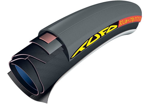 Tufo S3 Lite 650cx21 200 Cubierta Tubular (negro)