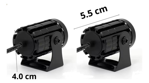 Kit Faro Led Lupa Switch Motocicleta Vento Falkon 220