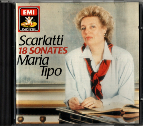 Cd Scarlatti 18 Sonatas Maria Tipo (Usado)