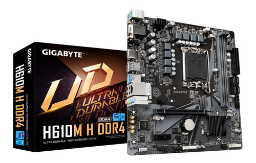 Placa-mãe Gigabyte H610m H LGA 1700 Micro ATX DDR4