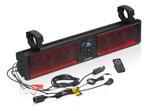 Boss Audio Systems Brt26rgb - Barra De Sonido Atv Utv De 26 