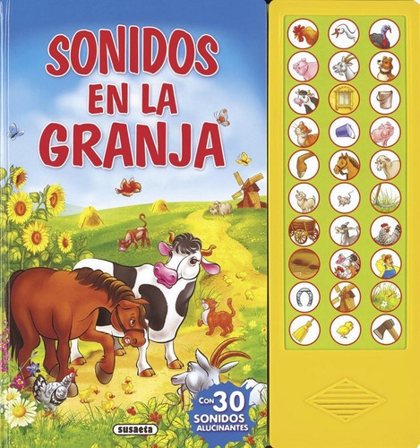 Sonidos En La Granja, De Ediciones, Susaeta. Editorial Susaeta, Tapa Dura En Español