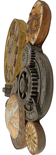 Engranajes Medios Del Reloj De Tiempo