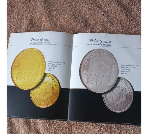 Libro Serie 200 Año Monedas Con Historia 19 De Abril De 1810