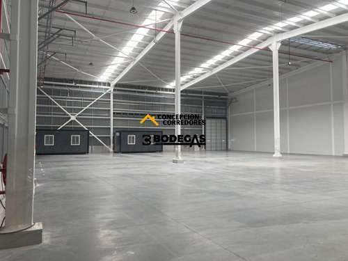 Arriendo Bodega De 1.200 M2 En P. Industrial Enea, Pudahuel.