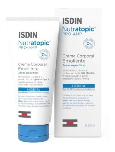 Isdin Nutratopic Pro-amp Crema Emoliente Piel Atopica 200ml