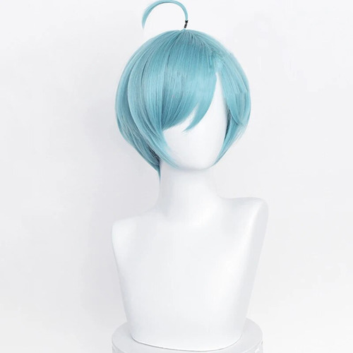 Peluca Corta Wig Es Shinkai Kanata Lake  30 Cm  De Pelo Heat