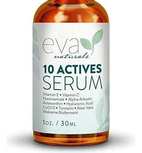 Eva Naturals 10 Sueros Activos Piel Removedor Manchas 30 Ml