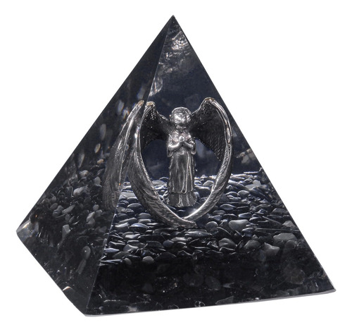 Mookaitedecor Estatua De Angel Rezante De Cristal Con Piedra