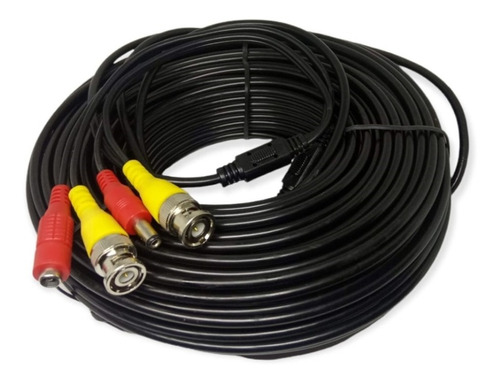 Cable De Poder De Cámaras De Seguridad 40 Metros Cctv  