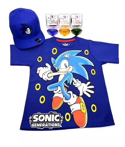 Kit Camiseta Sonic