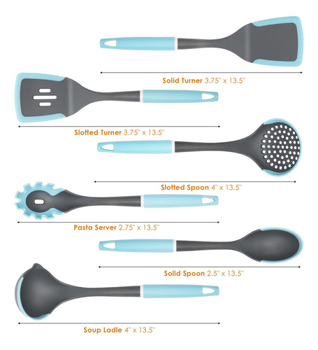 Utensilios De Cocina De Cocina, Espátula Antiadherente Con S