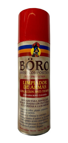 Limpiador Para Armas En Aerosol Boro Anti-tiempo