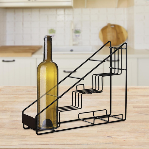 Soporte Para Botellas De Café Y Jarabe, Fácil 4 Rejillas