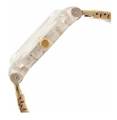 Reloj Swatch Malla Elastizada Dorado Suok702 Dazzling Light