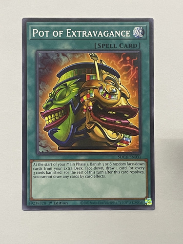 Yugioh Comun Pot Of Extravagance